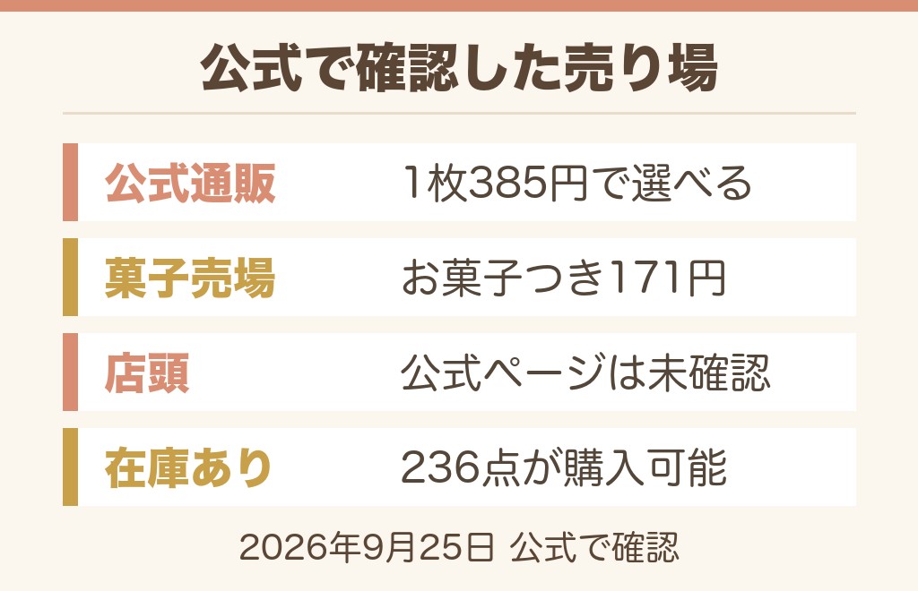 芸人ステッカーが売ってる場所は公式通販