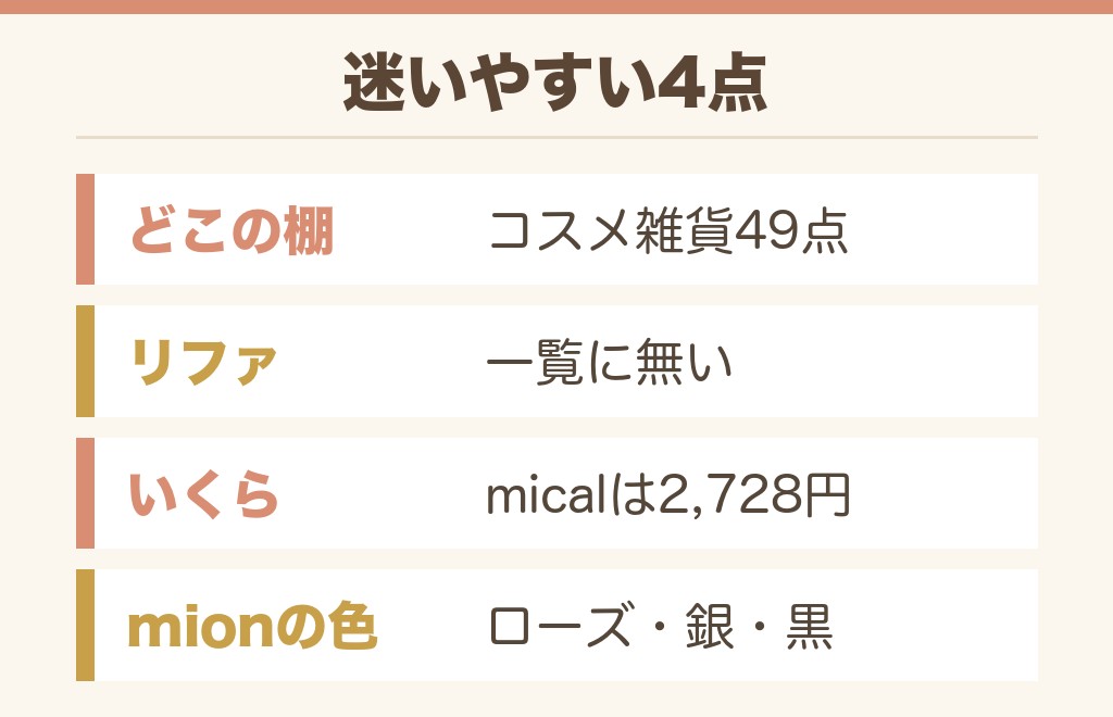 コームのドンキ売り場に関するよくある質問