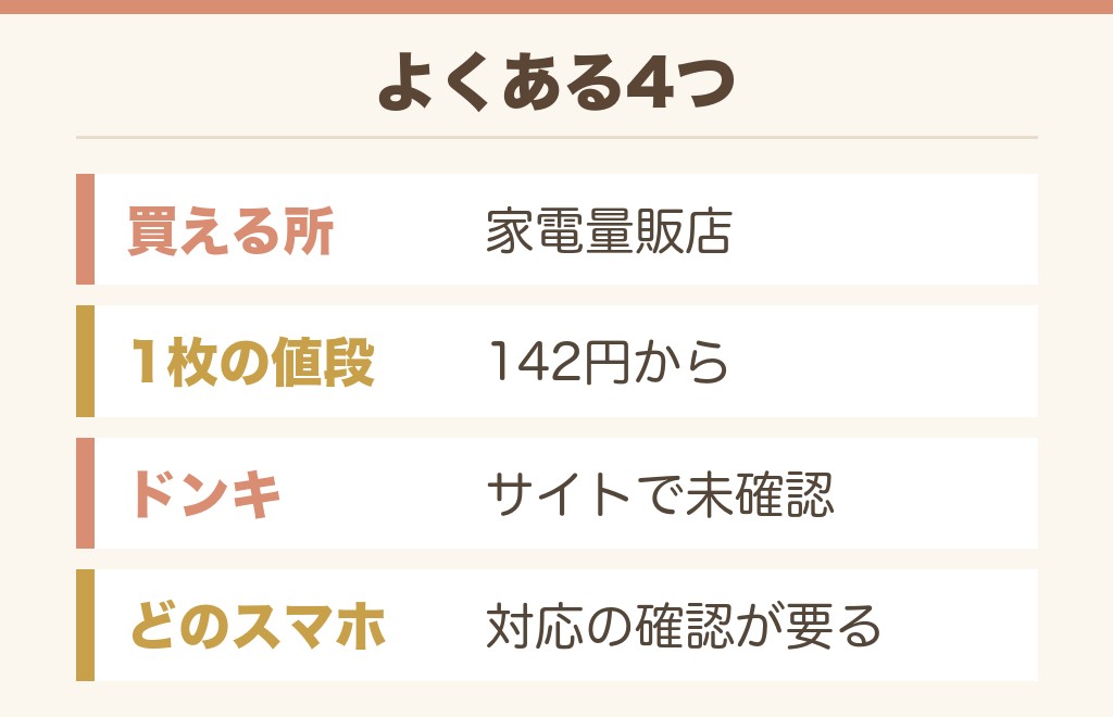 NFCタグのよくある質問