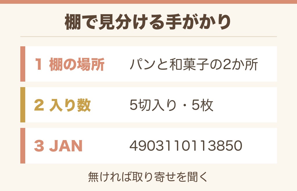 黒糖フークレエを店頭で探すときの3つの手がかり