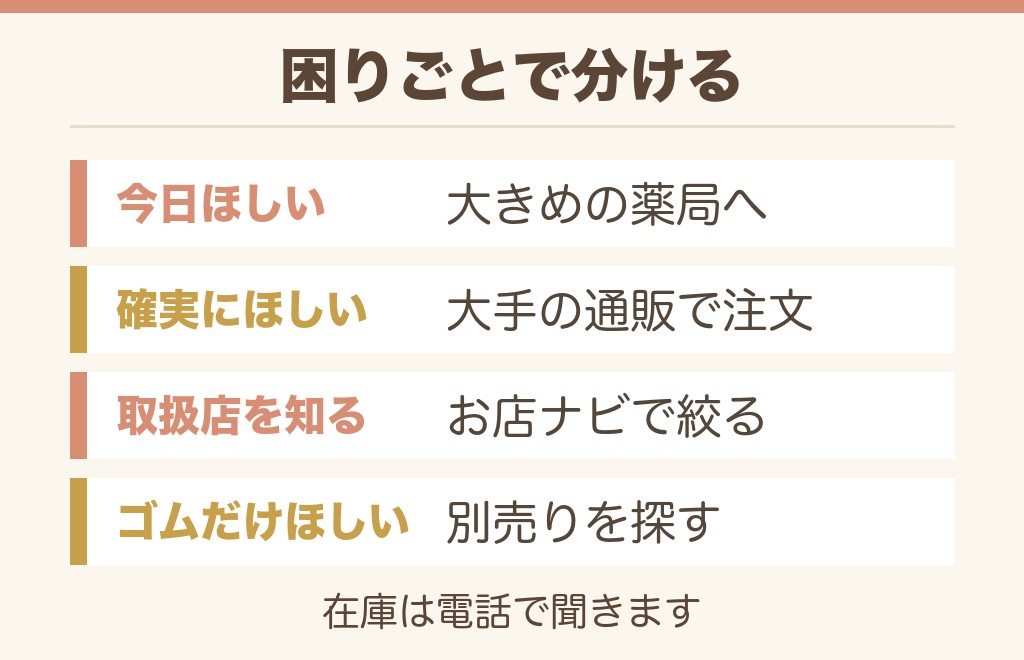 資生堂ビューラーが品切れのときの探し方