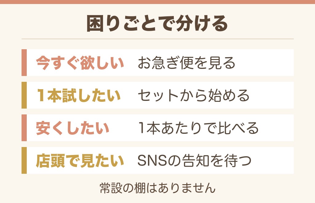 soyoブラシが買えない・売り切れのときは?