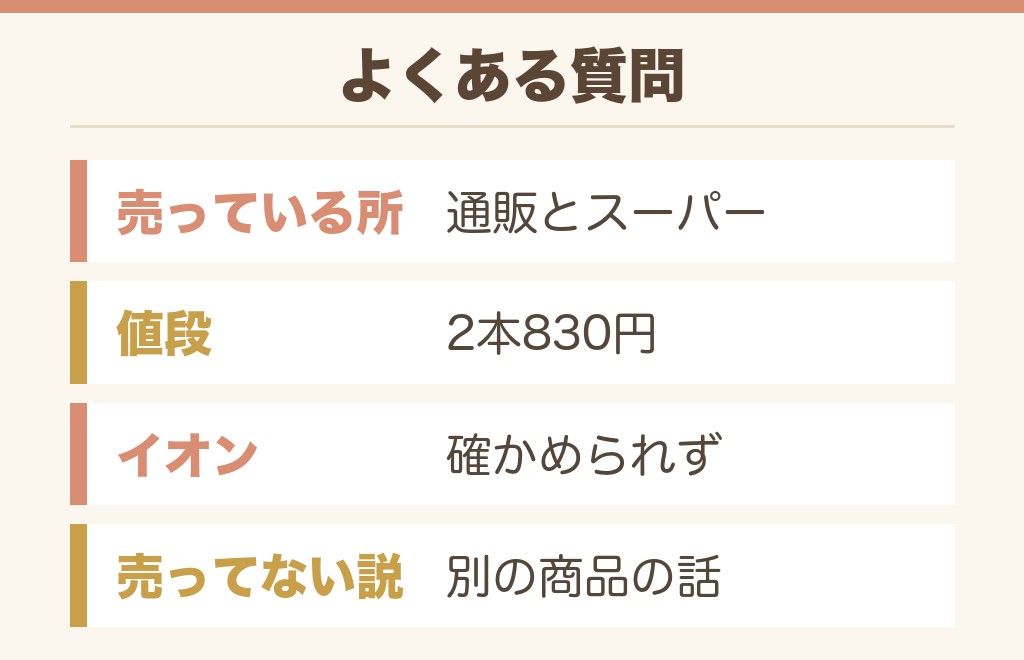 たまご醤油たれボトルのよくある質問
